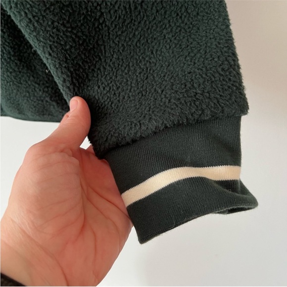 Kari Traa Rothe Green Fleece Hooded Pullover Women’s Size Large - Picture 8 of 9